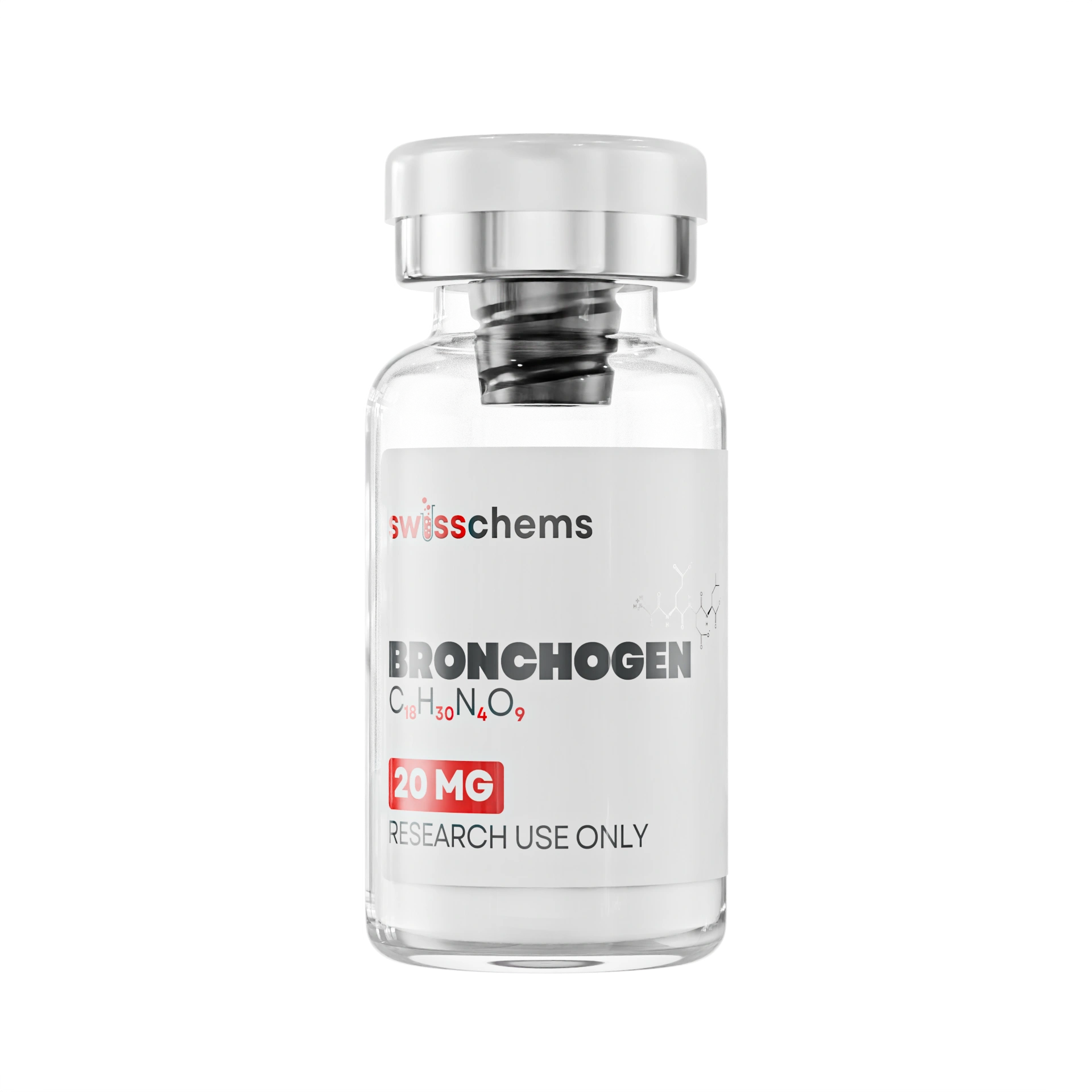 SwissChems Bronchogen Synthetic Bioregulatory Peptide 20mg