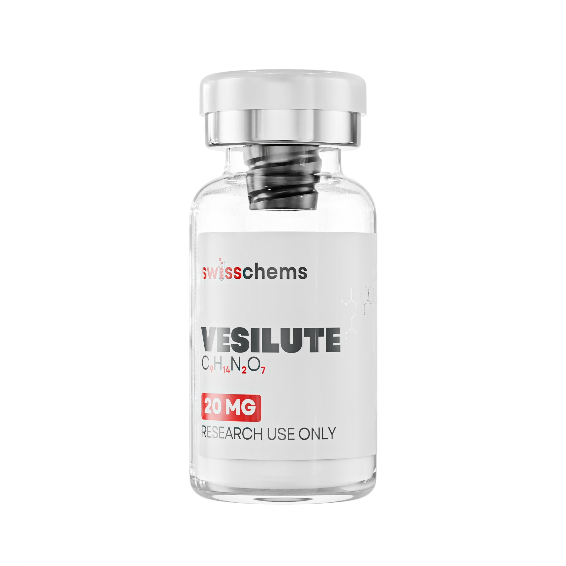 SwissChems Vesilute Synthetic Bioregulatory Peptide 20mg Prostate Support